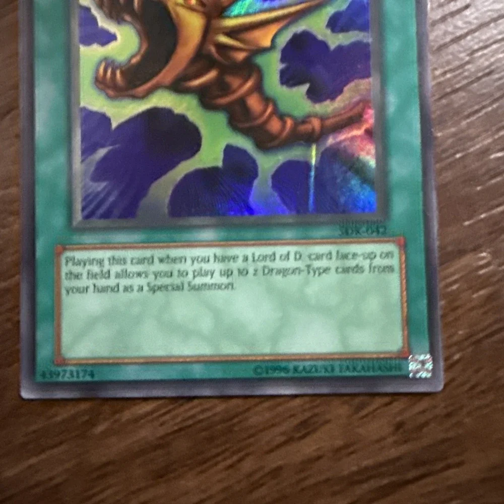 YuGiOh The Flute of Summoning Dragon Starter Deck Kaiba SDK-042 Unlimited - Foil